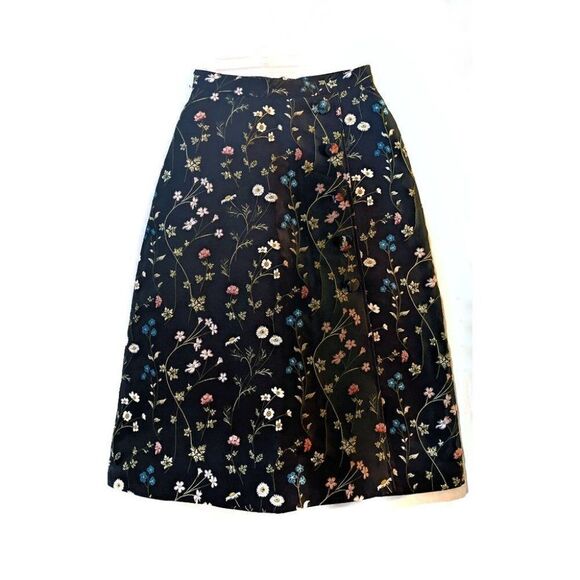 GIUSEPPE Di Morabito | Floral Jacquard A-line Skirt - Picture 3 of 12